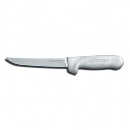 UltraSource 449216 Sanisafe Straight Boning Knife 6" Stiff
