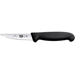 Victorinox 4" Boning Rabbit Knife Black Fibrox Handle 5.5103.10