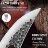 Viking Knives Boning Knife with Sheath Hand Forged Japanese Chef Knife Sharp Butcher Knife for Meat Cutting Full Tang Outdoor Chef Knife for Camping Hiking,BBQ