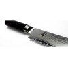 Shun DM-0705 Classic 9” Bread Knife with VG-MAX Steel Serrated Edge and Ebony PakkaWood Handle 9 Silver