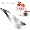 2Pcs Stainless Steel Cake Server Cake Pastry Desert Slicer Cutter Perfect for Cakes Pies Pastries and desserts Birthday Cake Serving Set Gadget