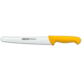 Arcos 2900 Range 10-Inch Pastry Serrated Knife Yellow