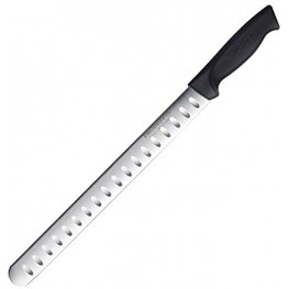 Ergo Chef Prodigy Series 12" Slicing knife Hollow Ground Blade; Brisket Turkey Prime rib Pork Roast Carving knife