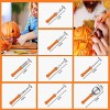 Halloween Pumpkin Carving Kit VNICE Stainless Steel Sculpting Set Professional and Heavy Duty Carving Tools for DIY Jack-O-Lanterns with Storage Carrying Bag 8 Piece