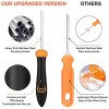 Pumpkin Carving Kit Tools Halloween CHRYZTAL Professional Heavy Duty Carving Set Stainless Steel Double-side Sculpting Tool Carving Knife for Halloween Decoration Jack-O-Lanterns Gift for Halloween