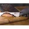 Shun Cutlery Classic 12” Hollow-Ground Brisket Knife; High Performance Razor-Sharp Steel Blade Holds an Edge While Trimming and Slicing Larger Meat Cuts; Handsome PakkaWood Handles; Wooden Sheath