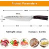 Bekhic Chef Knife CKnife Pro Kitchen Knife 8-Inch Chef's Knife made of German High Carbon Stainless Steel ，Ergonomic Handle Ultra Sharp