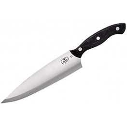Buck Knives 931 Chef's Knife 8-Inch 420HC Stainless Steel Blade Paperstone Slate Black Handle Kitchen Cutlery