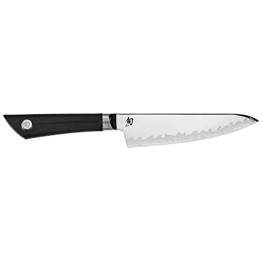 Shun Sora 6 Inch Chef Knife with 16-Degree Composite Blade Technology NSF Certified Lightweight and Durable Handcrafted in Japan VB0723 Metallic
