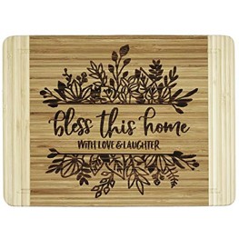 Engraved Cutting Board,New Home Owner Gifts Housewarming Gifts Bless This Home With Love & Laughter