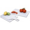 Farberware Plastic Cutting Board Set of 3 with Paddle White