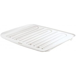 Rubbermaid 14.7 In. x 18 In. White Sloped Drainer Tray 1 Each