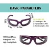 3 Pieces Onion Goggles Glasses Anti-Fog No-Tears Kitchen Onion Glasses with Inside Sponge Kitchen Gadget for Chopping Onion Tearless BBQ Grilling Goggles Eye Protector Glasses Kitchen Tool