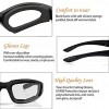3 Pieces Onion Goggles Glasses Anti-Fog No-Tears Kitchen Onion Glasses with Inside Sponge Kitchen Gadget for Chopping Onion Tearless BBQ Grilling Goggles Eye Protector Glasses Kitchen Tool