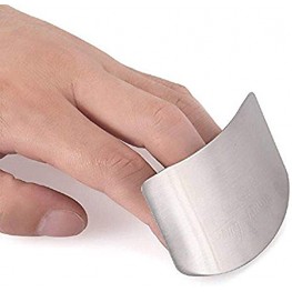 Coolrunner Stainless Steel Finger Protector Hand Guard Knife Slice Chop Shield Safe Protection Kitchen Tool