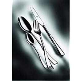 Mepra 101322005 Flatware Set [5 Piece Stainless Steel Finish Dishwasher Safe Cutlery