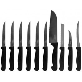 Shappu 2000 Stainless Steel Professional Cutlery Set 10 pc