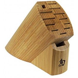 Shun DM0830 Bamboo 13-Slot Knife Block