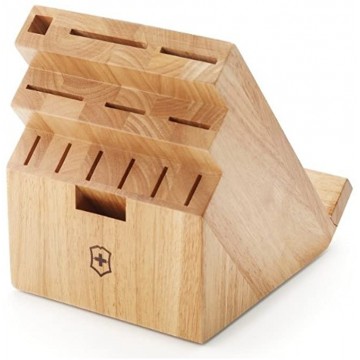 Victorinox Natural Wood Accessories Storage 13-Slot Swivel Block