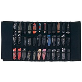 BF Systems SKDSPCS Maxam Padded Nylon Knife Display Roll Case