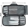 Chef Knife Roll Bag Deluxe Chef Knife Case With Plenty Of Room Durable Knife Bag Knives and Kitchen Utensils Wrap Holders Great Knife Roll for Professional Chef and Culinary School Student