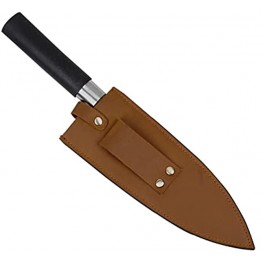 Leather Knife Sheath 8 Inch Chef Knife Guard Heavy Duty Universal Knife Cover or Sleeves Chef Meat cleaver sheath with Belt Loop8.2Lx2.2W