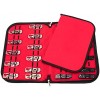 Pocket Knife Storage Case Folding Knife Pouch Carrier Holder,40 Slots Small Knife Carrying Cases ,Versatile Knife Collection For Survival Tactical Outdoor EDC Mini Knife and Butterfly Knife