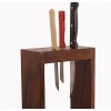 Purpledip Wooden Knife Block Stand Holder Safe Cutlery Storage Organiser: 10 Slots 11056