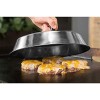 Blackstone Griddle Accessories 12 Inch Round Basting Cover Stainless Steel Cheese Melting Dome and Steaming Cover Best for Use in Flat Top Griddle Grill Cooking Indoor or Outdoor