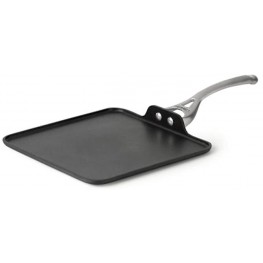 Calphalon Contemporary Hard-Anodized Aluminum Nonstick Cookware Square Griddle Pan 11-inch Black