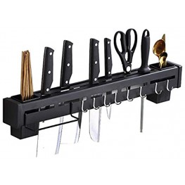 GRANEAT Wall Non-Magnetic Knife Holder Safe Knife insertion Without Falling Multifunctional Kitchen Knife Holder Kitchen Utensil Holder Art Supply Organizer & Tool Holder No Drilling