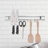 Magnetic Knife Holder,Stainless Steel Wall-mounted Magnetic Knife Rack,Knife Strip Kitchen Utensil Holder,Kitchen Knives Rack Set