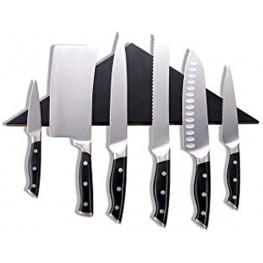 Premium Designer 17 inch Stainless Steel Magnetic Knife Holder Professional Magnetic Knife Strip Knife Bar Knife Rack by Agadda