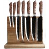 Uniharpa Double Side Magnetic Knife Block 12 X 10 Inch Holder Rack Magnetic Stands with Strong Enhanced Magnet & Anti Slip Feet for Safe