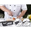 Melfi Premium Knife Sharpener 3-Stage Kitchen Knife Accessories Helps Repair Polish & Restore Handled Cut Resistant Glove