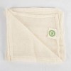 Organic Cotton Cheesecloth for Straining 36x36 & 100% Unbleached Fine Weave Grade 90 Cotton Fabric for Straining Steaming Basting Making Cheese & Bouquet Garni Reusable & Washable Set of 1