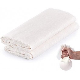 Zulay Grade 90 Cheesecloth Unbleached & Reusable Ultra Fine Cheese Cloth Pure Cotton Food Grade Cheese Cloths For Cooking Straining Basting Making Cheese Decoration and More 3 Yard