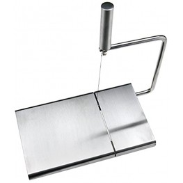 Practical Stainless Steel Wire Cutting Cheese Slicer Butter Board Kitchen