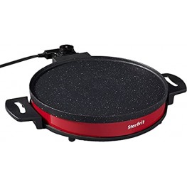 Starfrit 024426-003-0000 Electric Multi-Pan and Crepe Maker Standard Red