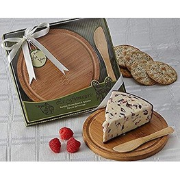 Artisano Designs La Fromagerie Spreader Cheese Board 5.5" in Diameter Natural