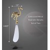 KitchaBon Gold Stainless Steel Dip & Cheese Spreader Condiment & Butter Spreader Utensils For Appetizer Spread on Party Charcuterie Board Metal Cheese Spreaders Kitchen Set of 2-4.85 Flamingo
