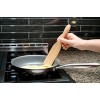 Crate Collective The Original 4-Piece Bamboo Spurtle Set Wooden Cooking Spoon Utensils for Stirring Serving Mixing Whisking Whipping Flipping Food Non-Scratching Eco-Conscious Kitchen Tools