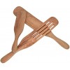 Kitchen Acacia Wood 3-Piece Spurtle Cooking Utensil Slotted Spatula Sets Stirring Mixing Serving