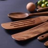 Spurtle Set,Wooden Spurtle Set of 9,Wooden Spoons for Cooking Natural Teak Wooden Utensils for Cooking Stirring Mixing Serving,Spurtles Kitchen Tools As Seen On Tv