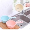3PCS Plastic Bathing Ladle Spoons Kitchen Accessories Bathroom Water Scoop Cup Large Ladles Bath Spoon Home Essential