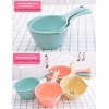 3PCS Plastic Bathing Ladle Spoons Kitchen Accessories Bathroom Water Scoop Cup Large Ladles Bath Spoon Home Essential