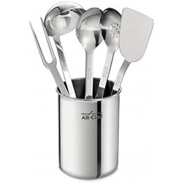 All-Clad Professional Stainless Steel Kitchen Tool Set 6-Piece Silver