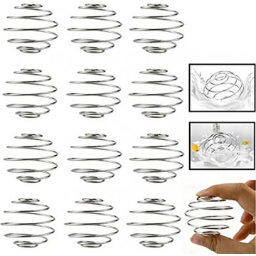 Heatoe 12 Pcs Milkshake Protein Shaker Ball Stainless Whisk Mixing Ball Wire Mixer Blender Ball Cup Bottle Whisk Ball For Protein Shakes Food Grade Stainless Steel