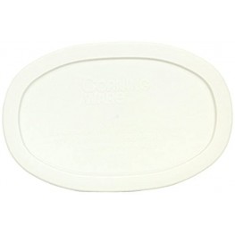 Corningware F-15-PC Oval French White 15-ounce Plastic Cover