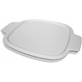 Corningware StoveTop 1qt 1.5-qt White Plastic Lid fits Corningware A-1-B and A-1.5-B Glass Dish
